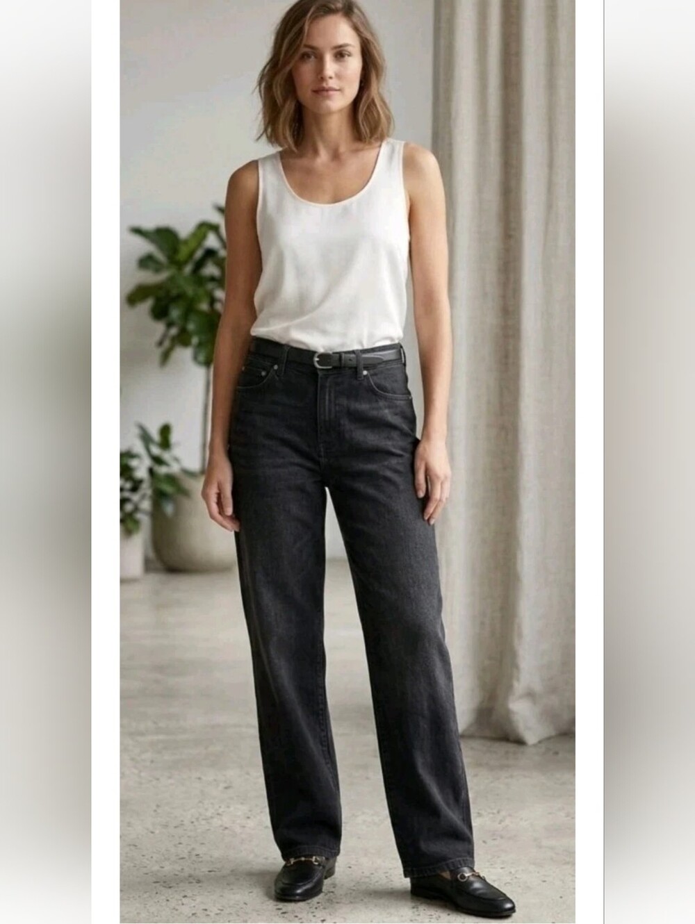 Vintage Lauren Ralph Lauren Jeans Black Classic Relaxed Straight Y2k Cotton 8